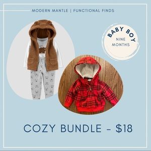 ‼️OFFERS WELCOME ‼️Carter’s Baby Boy Bundle 9 Mon